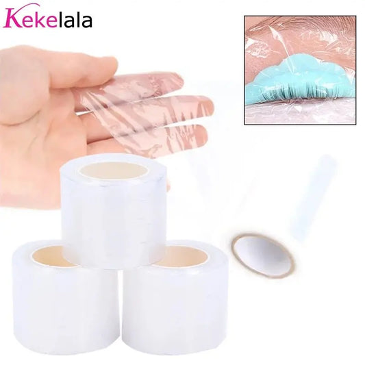 200m Clear Makeup Film for Lip, Eyebrow Tattoo, and Lash Perm - Trendy Tags Store