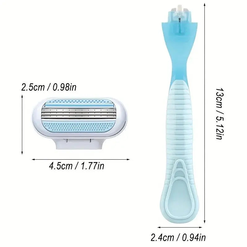 3-Layer Stainless Steel Bikini Razor - Trendy Tags Store