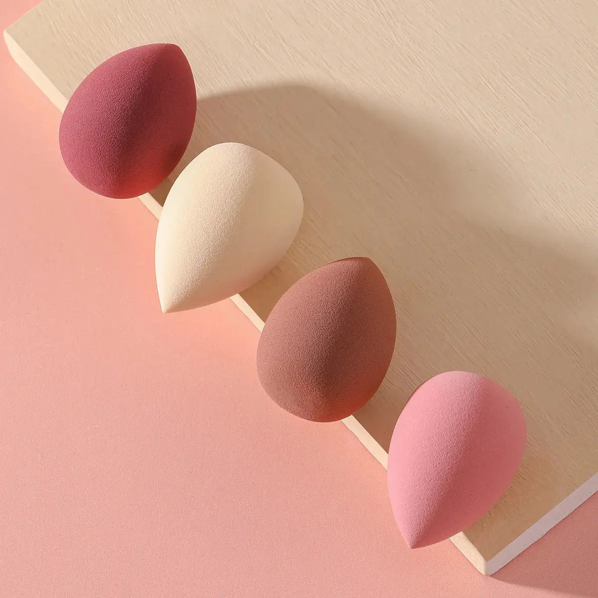 4-Pc Beauty Egg Makeup Sponges - Trendy Tags Store