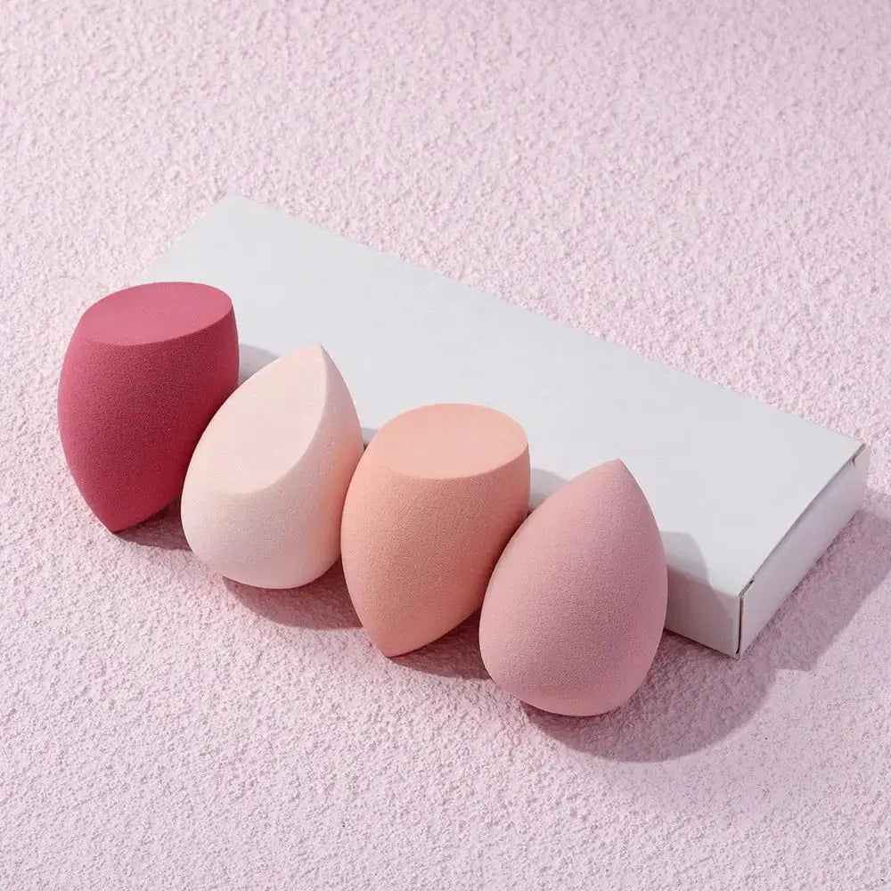 4-Pc Beauty Egg Makeup Sponges - Trendy Tags Store