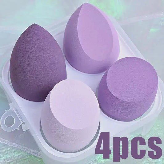 4-Piece Makeup Blender Set Trendy Tags