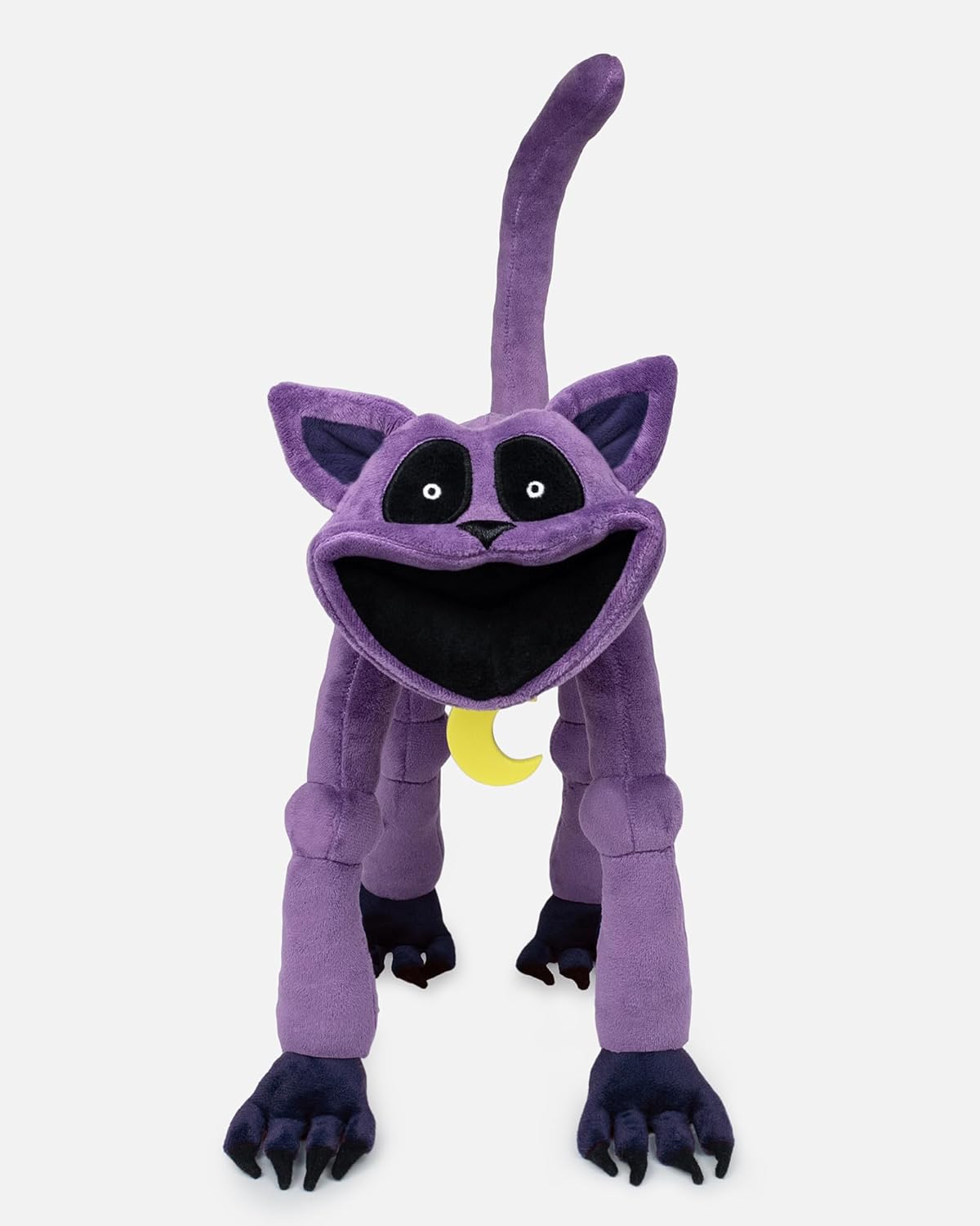 Poppy Playtime Monster CatNap Plush Toy with Posable Arms, Legs & Tail