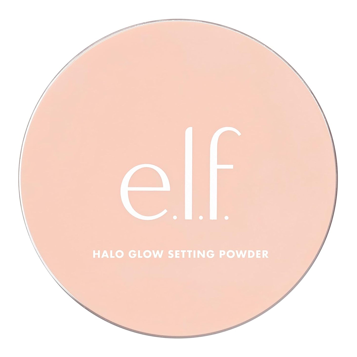 e.l.f. Halo Glow Soft Focus Setting Powder, Silky Powder For Creating Without Shine, Smooths Pores & Lines, Light Pink