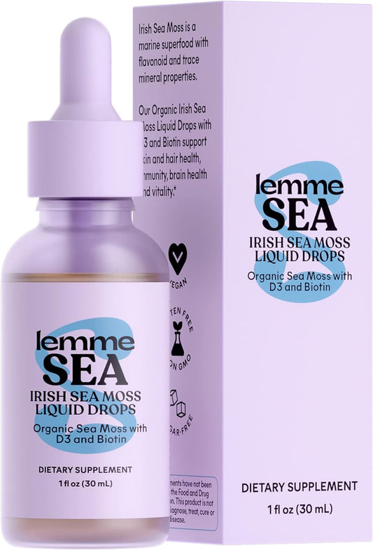 Lemme Sea Moss Organic Liquid Drops