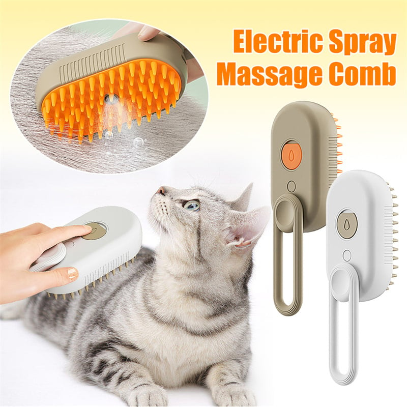 Pet Steam Brush Steamy Dog Brush 3 In 1 Electric