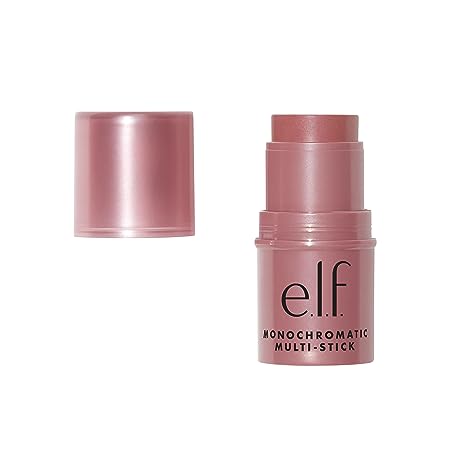 E.l.f., Monochromatic Multi Stick, Creamy, Lightweight, Versatile, Luxurious, Adds Shimmer, Blends Effortlessly, Sparkling Rose, 0.17 Oz