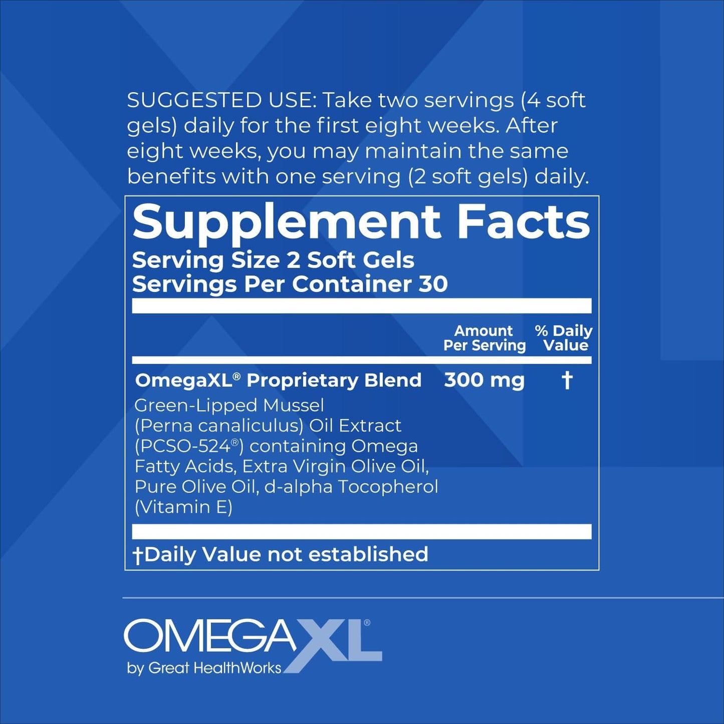 OmegaXL Joint Support Supplement - Natural Muscle/Immune Support, 60 Softgels (2 Pack) & VitaminXL D3 High Potency Daily Vitamin D 5000 IU 125mcg Supplement (30 Softgels)