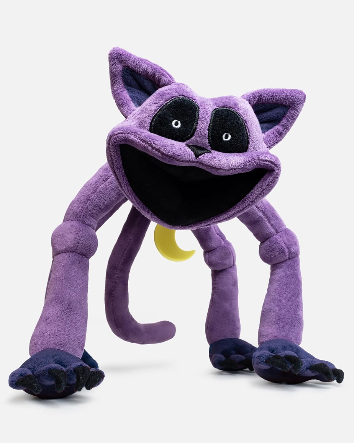 Poppy Playtime Monster CatNap Plush Toy with Posable Arms, Legs & Tail