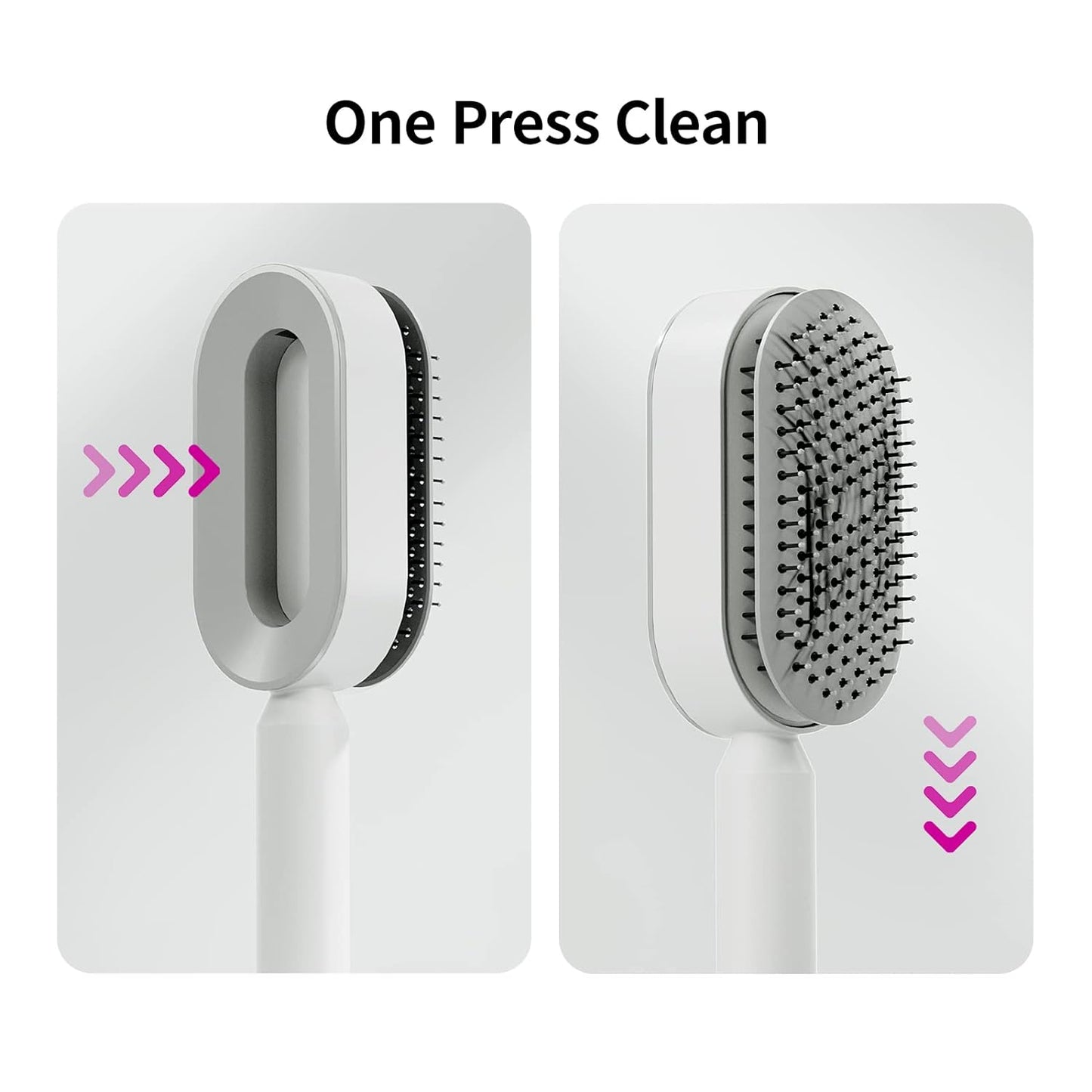 Self Cleaning Detangling Hair Brush and Massager for all type of Hairs