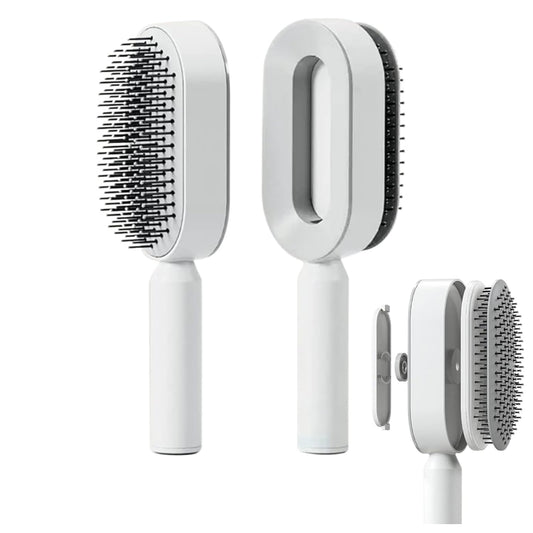 Self Cleaning Detangling Hair Brush and Massager for all type of Hairs