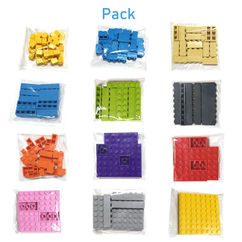 Bricks 1x2 Dot Educational Creative Size Compatible With 3004 Plastic Toys for Children