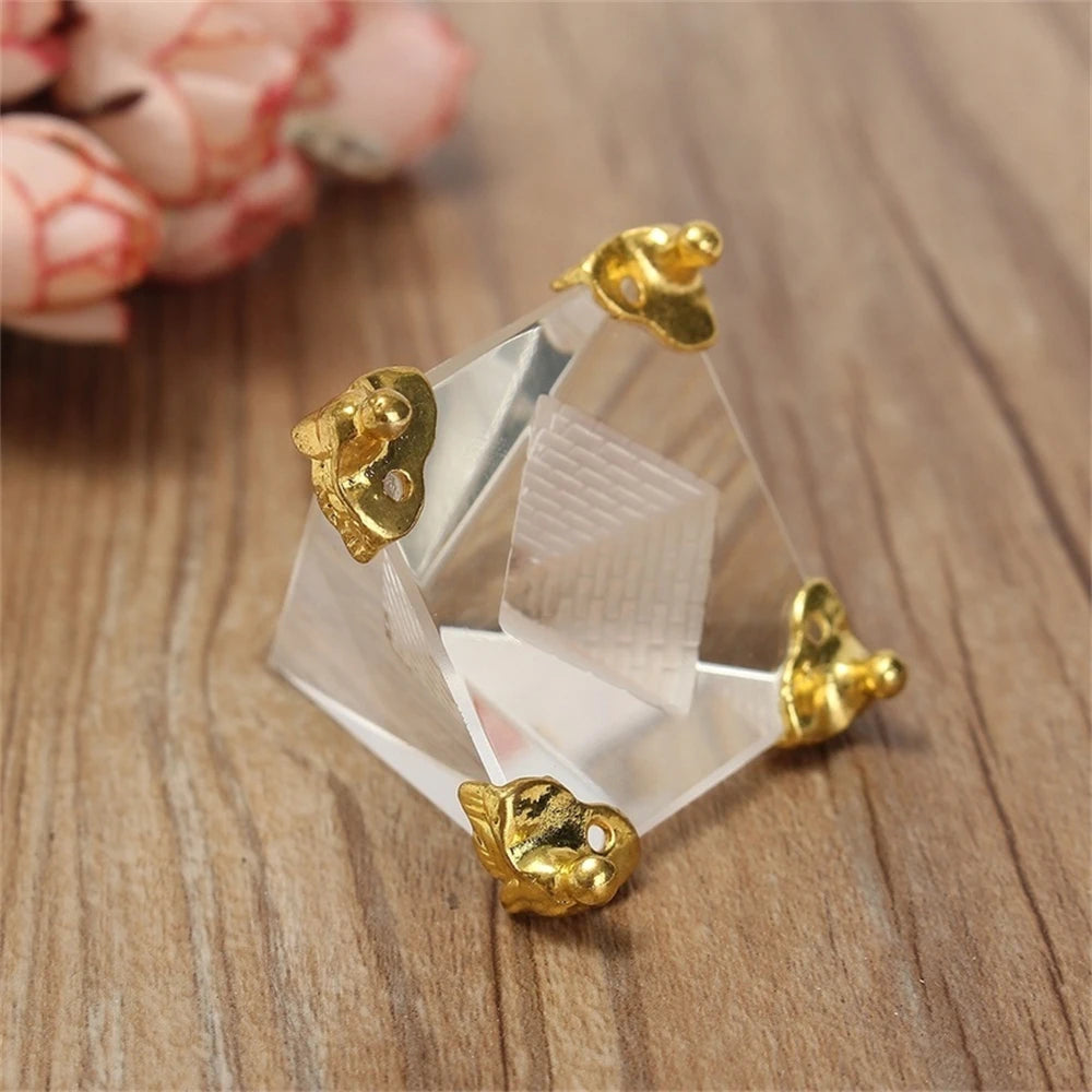 Energy Healing Egyptian Crystal Clear Pyramid