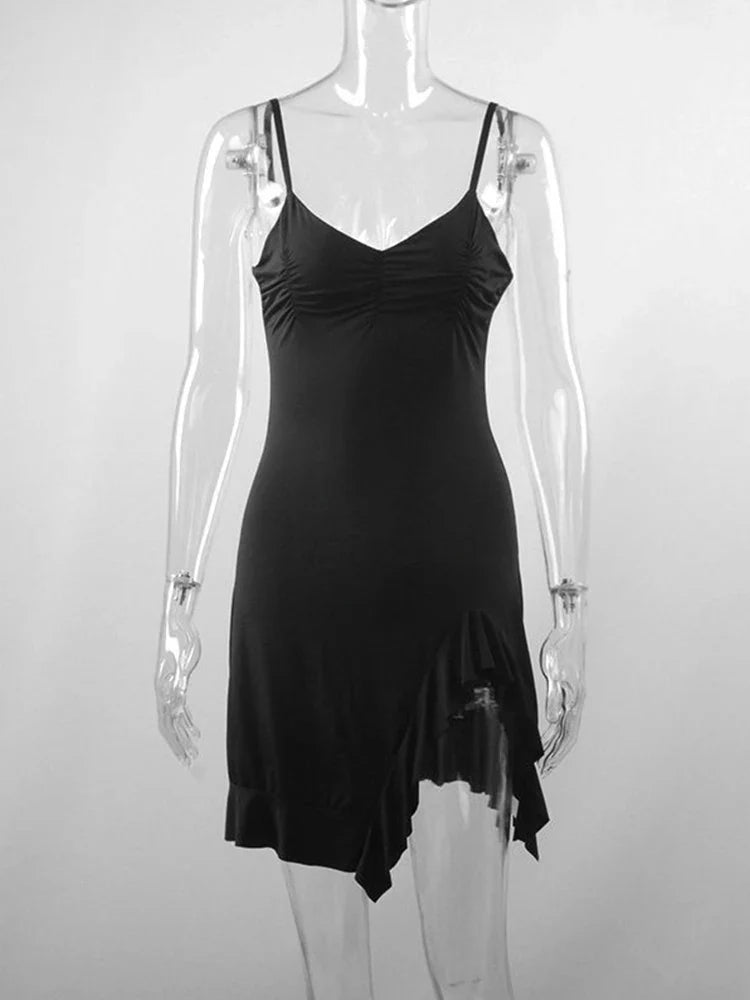 Sexy Black Mini Dress Trendy Tags