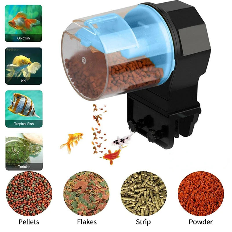 Automatic fish tank intelligent timing automatic feeder