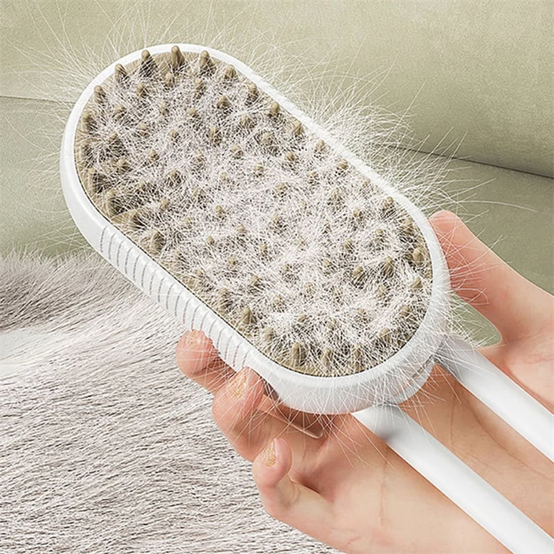 Pet Steam Brush Steamy Dog Brush 3 In 1 Electric